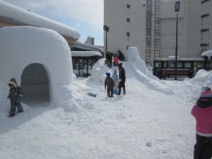 雪遊び②