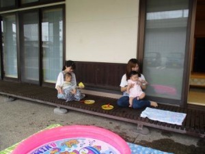 サロン 水遊び3